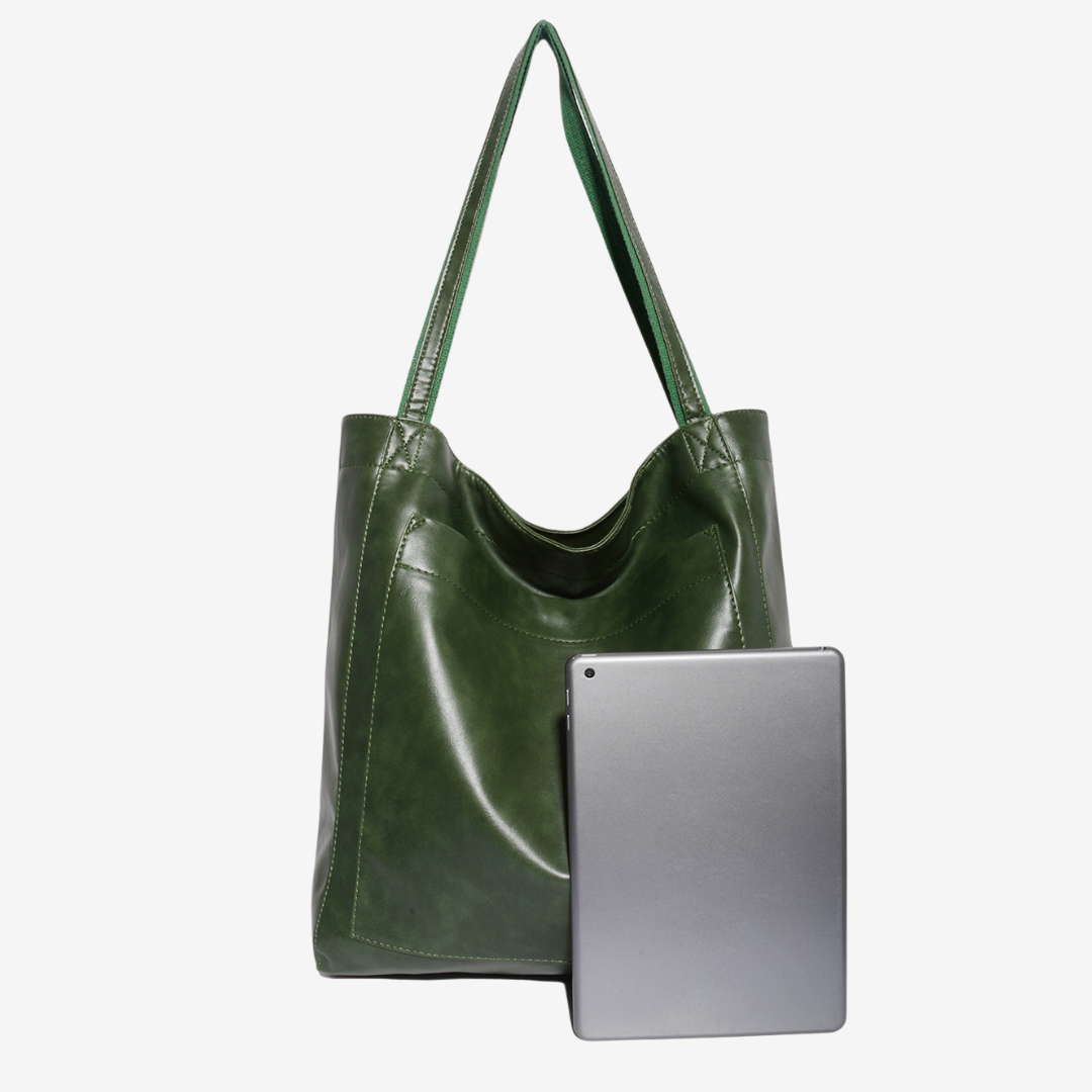 Evelyne™ Vintage Leather Tote Bag