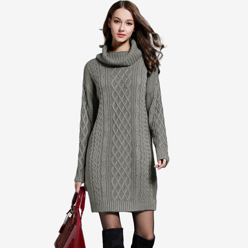Amira™ Turtleneck Sweater Dress