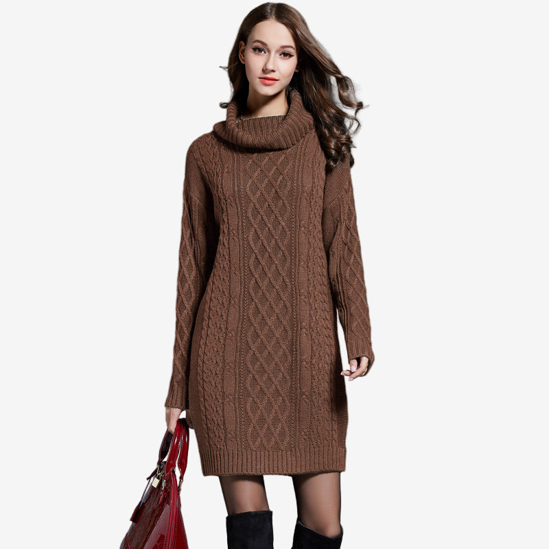 Amira™ Turtleneck Sweater Dress