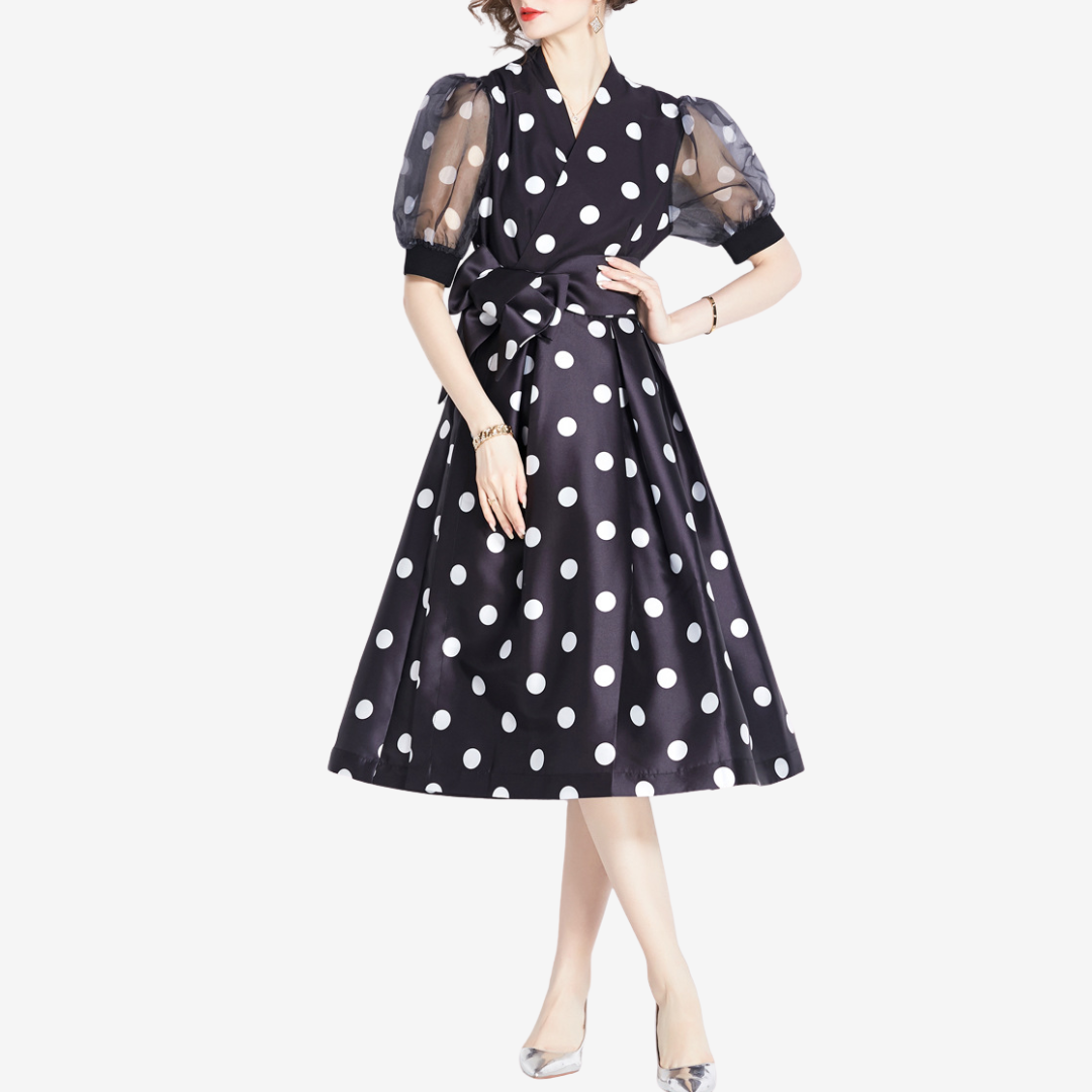 Natacha™ Retro Polka Dots