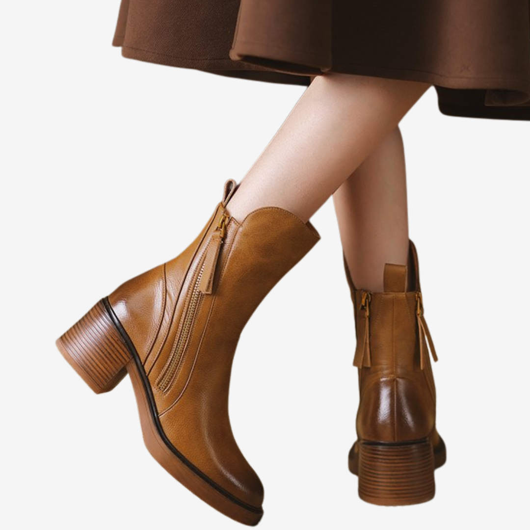 Calista™ Block-Heel Zip