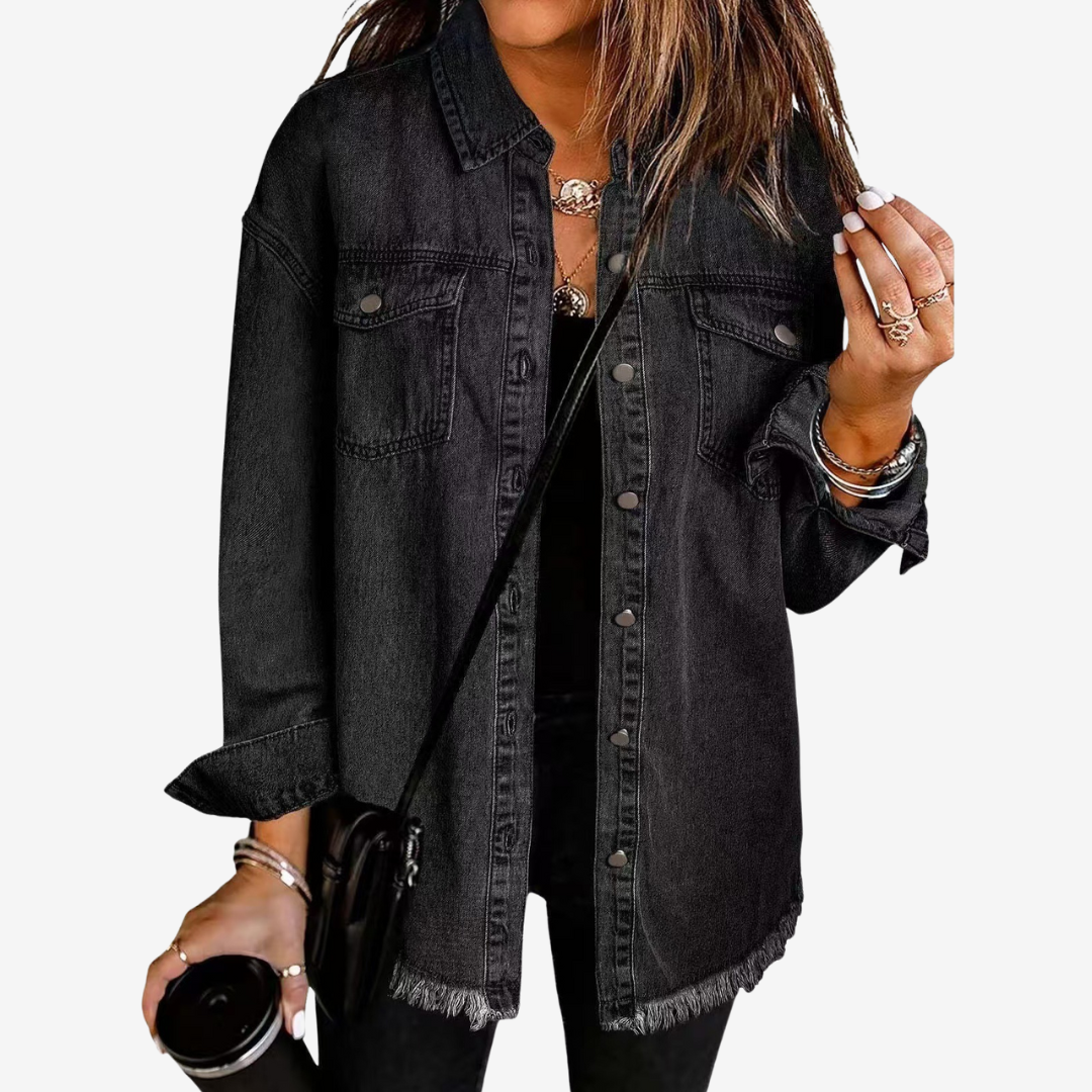 Lucille™ Oversized Denim Jacket