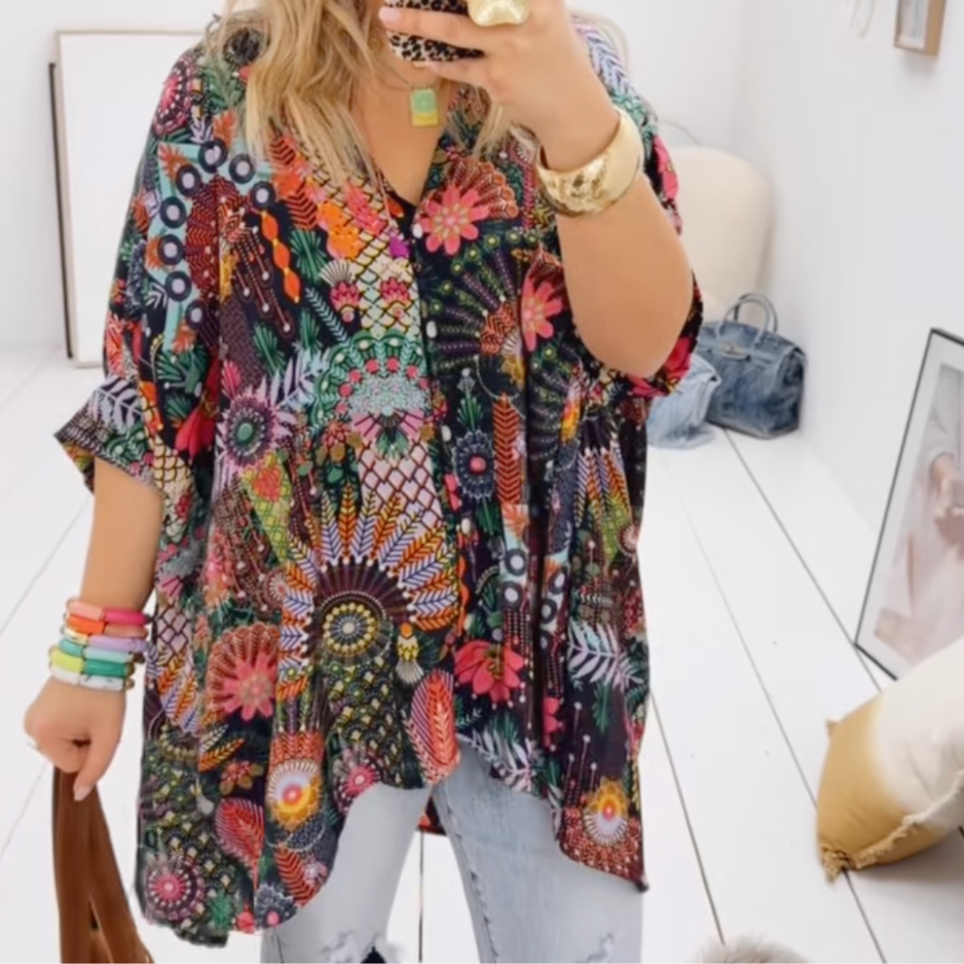 Fabiola™ Patchwork Shirt