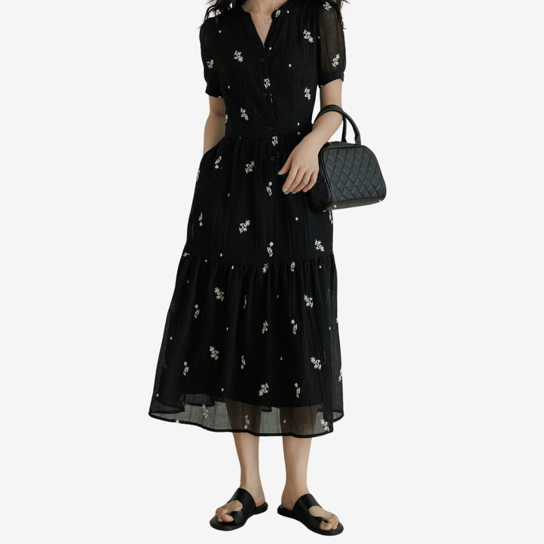 Mélania™ Black Flower