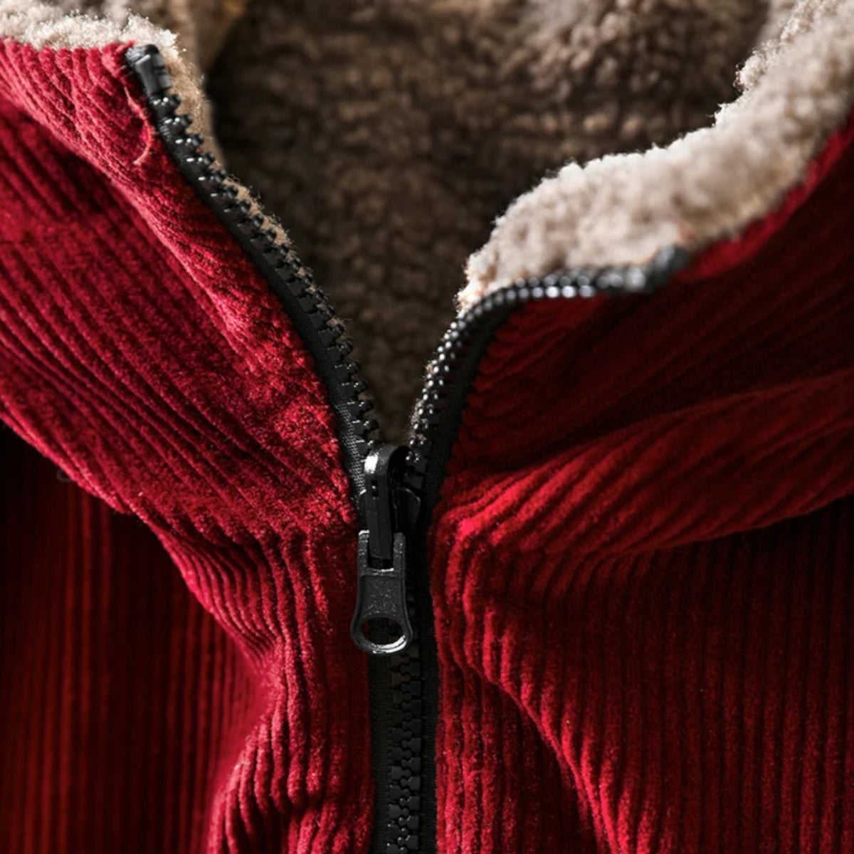 Marisela™ Sherpa-Lined Corduroy Jacket