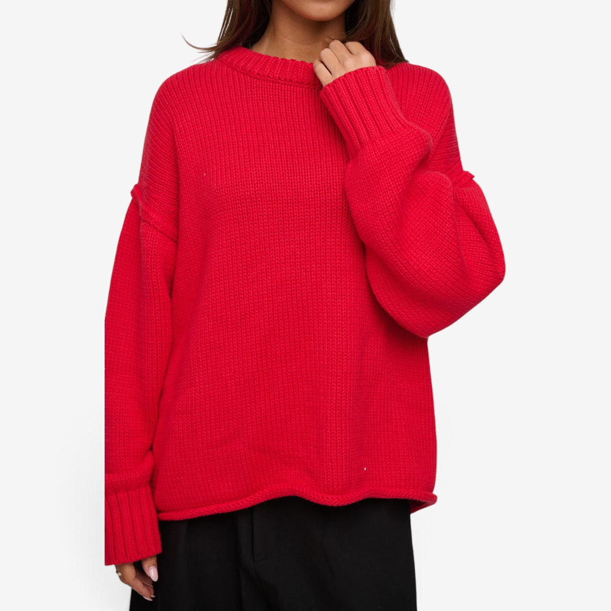 Lucille™ Relaxed Ribbed Pullover