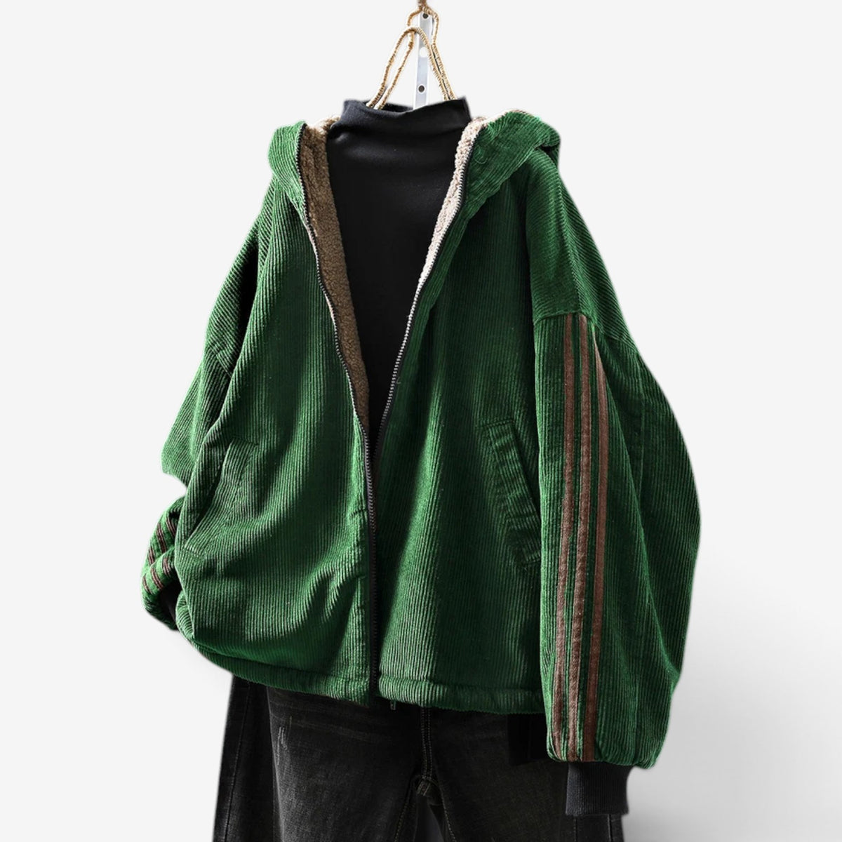 Marisela™ Sherpa-Lined Corduroy Jacket