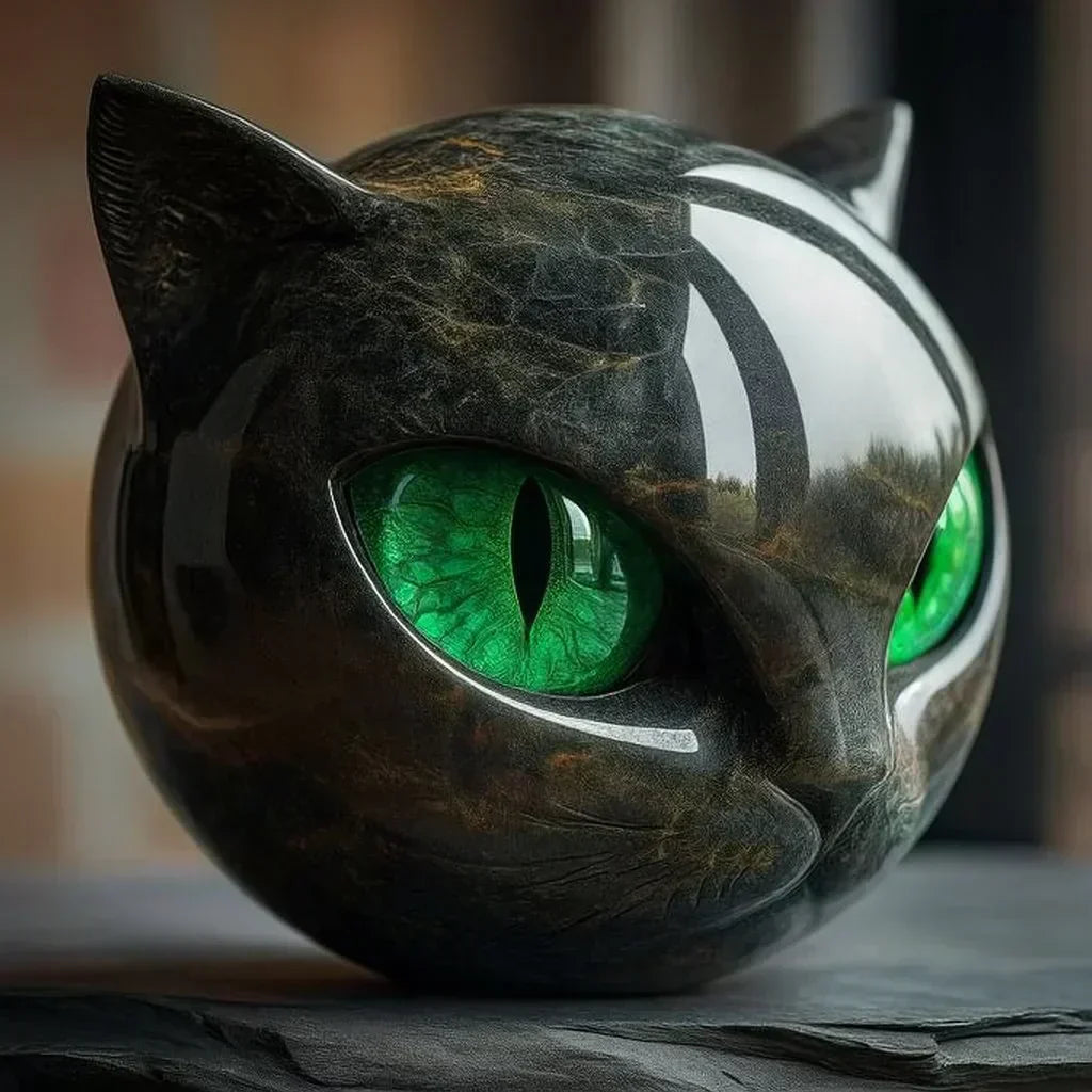 Jade™ Feline Sculpture
