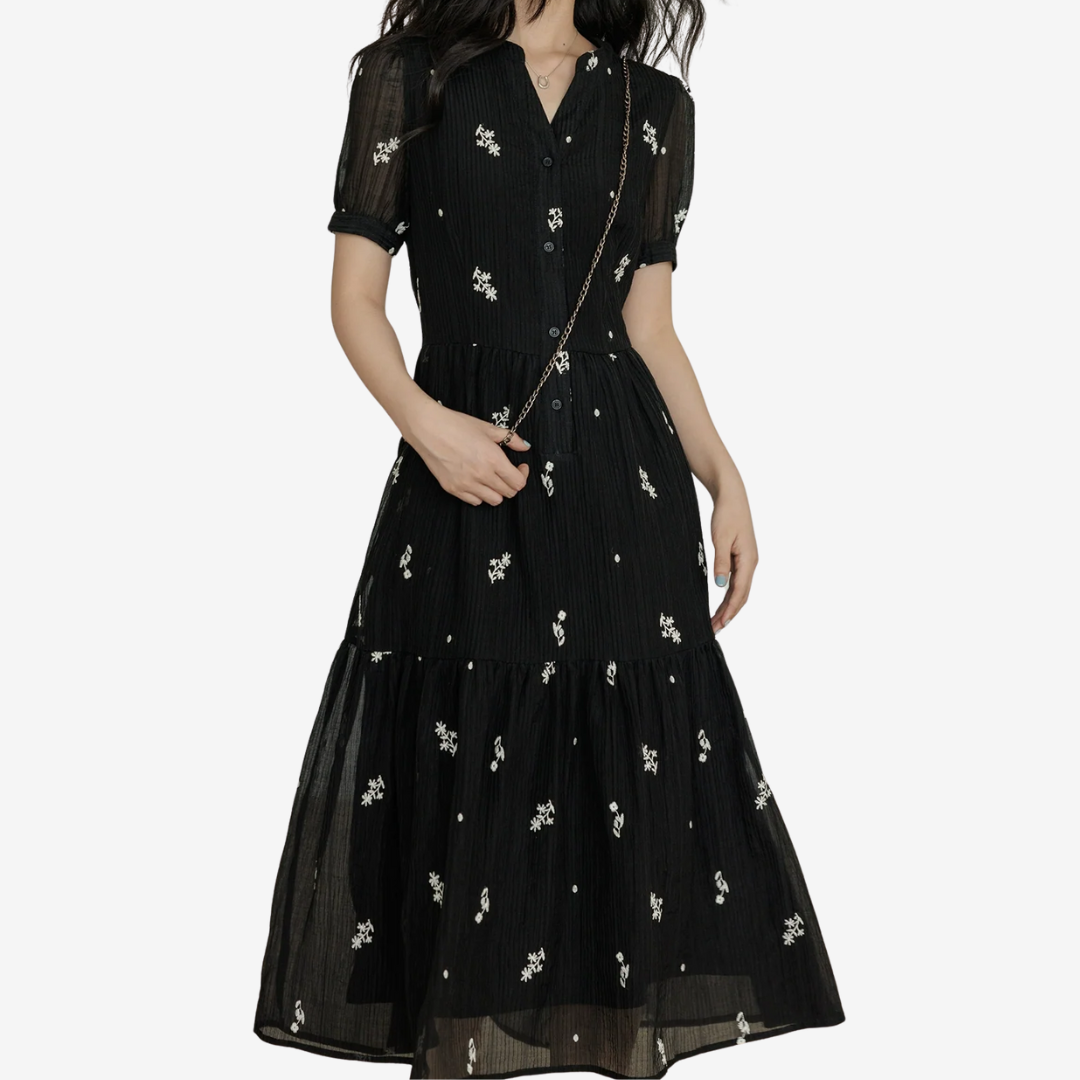 Mélania™ Black Flower