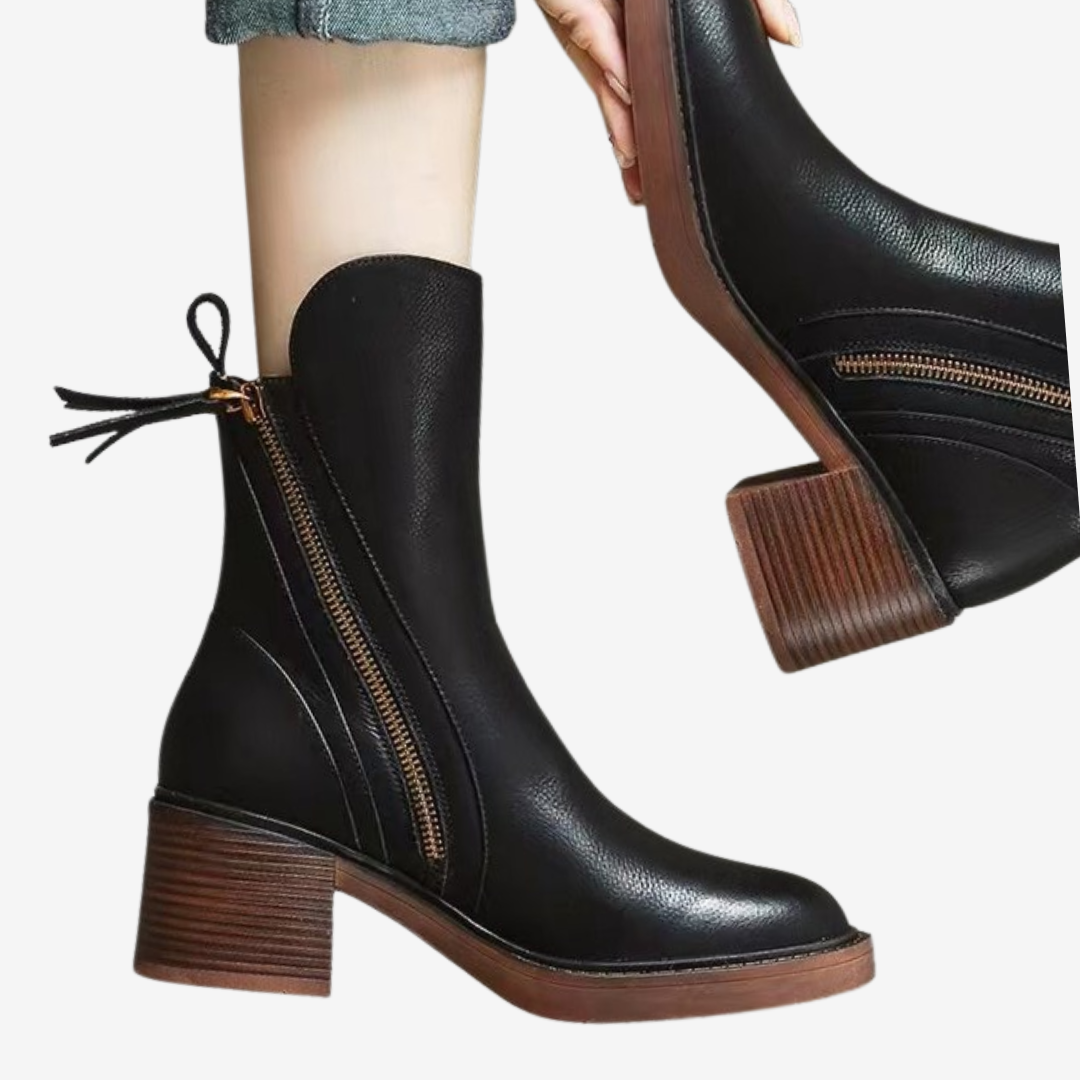 Calista™ Block-Heel Zip