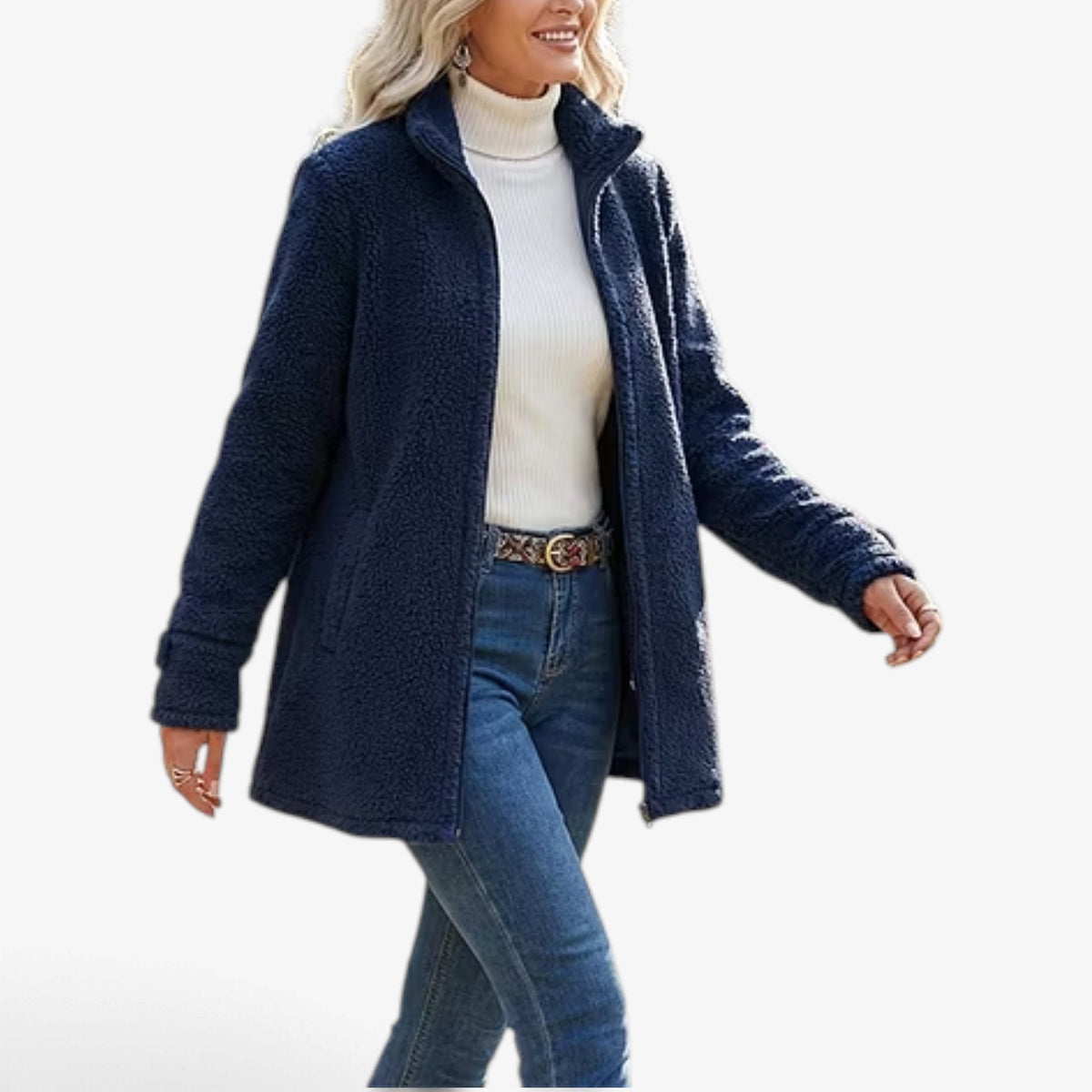 Freya™ Textured Collar Jacket