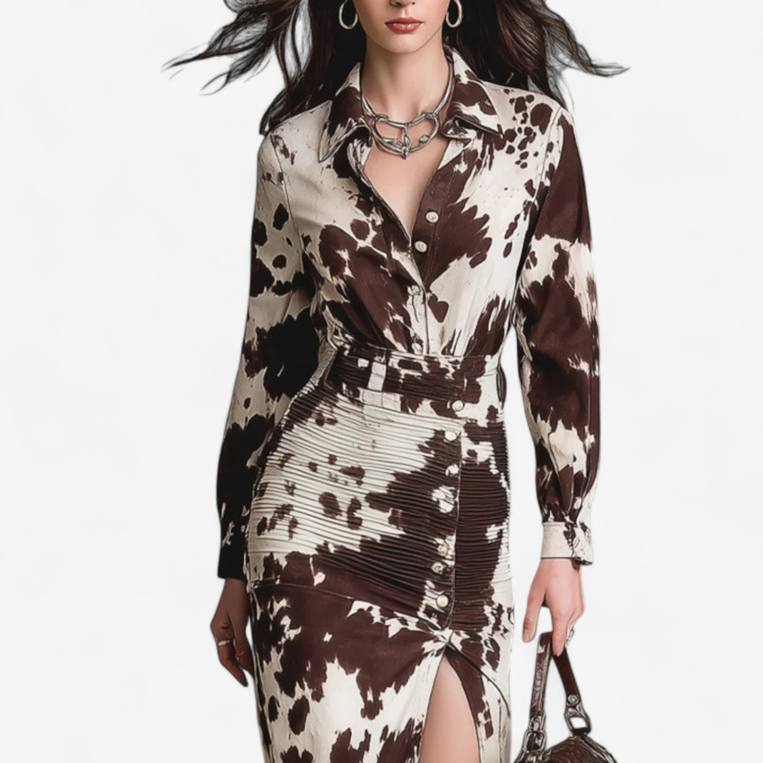 Dolores™ Elegant Printed Dress