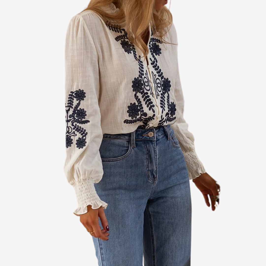 Isaure™ Embroidered Top