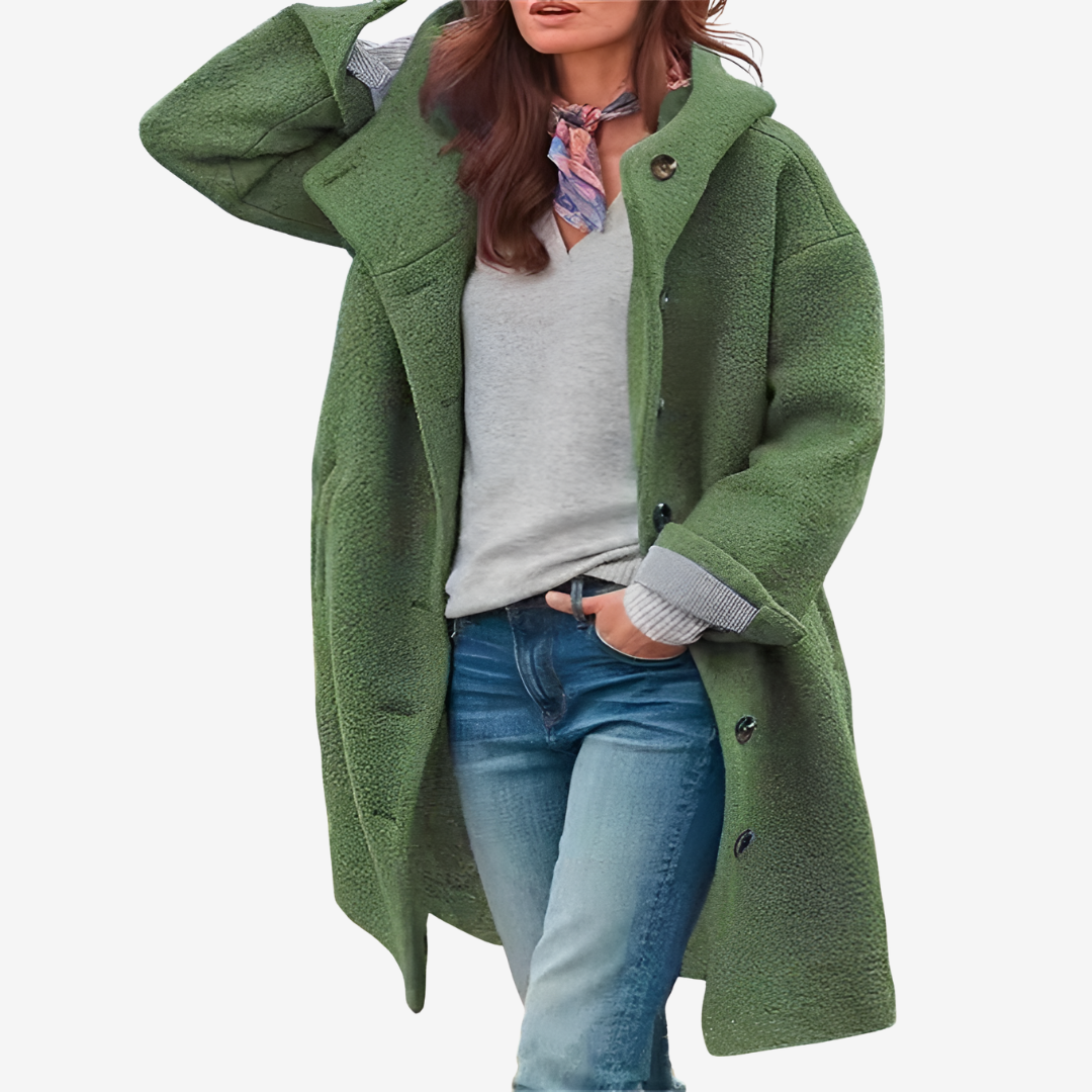 Hana™ Elegant Long Coat