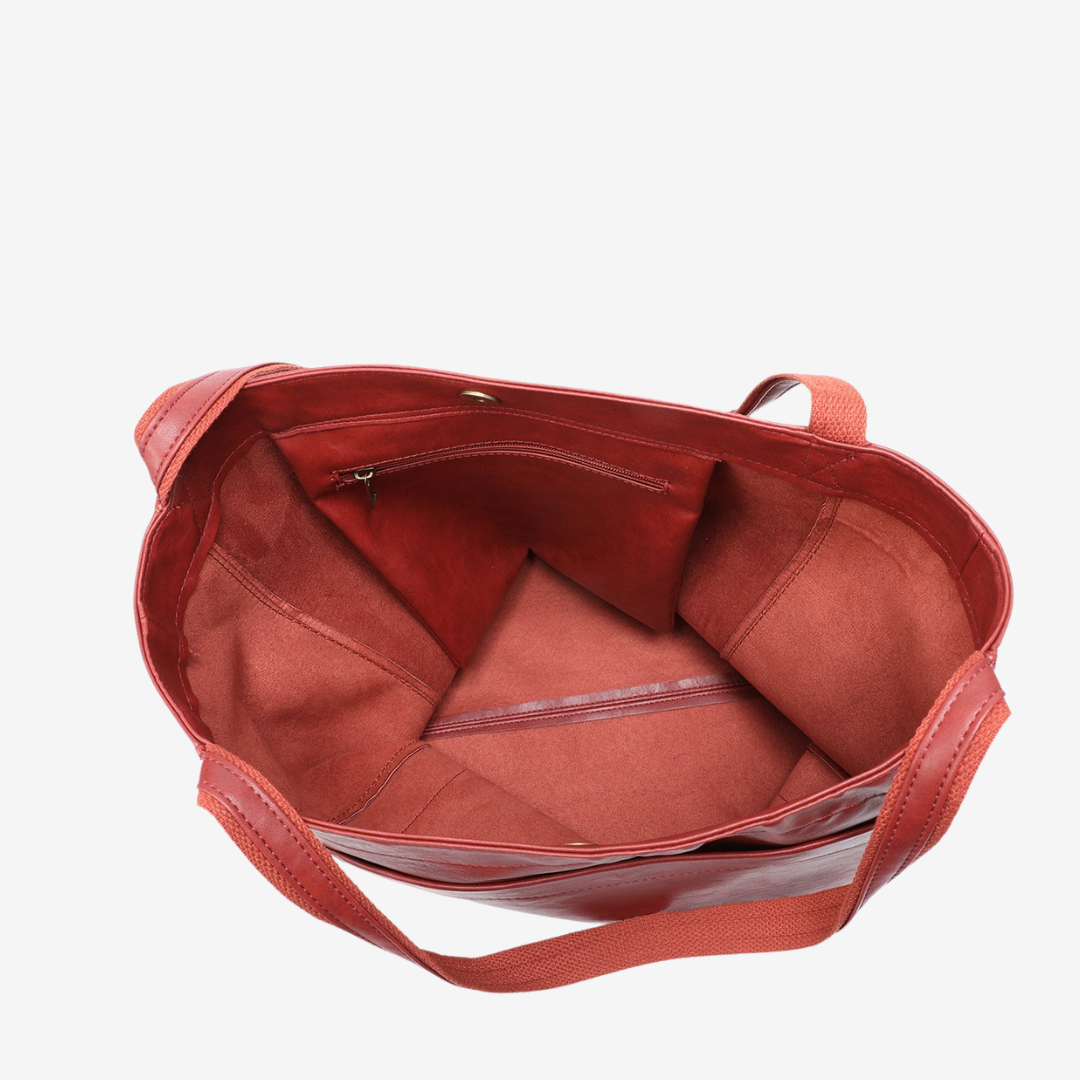 Evelyne™ Vintage Leather Tote Bag