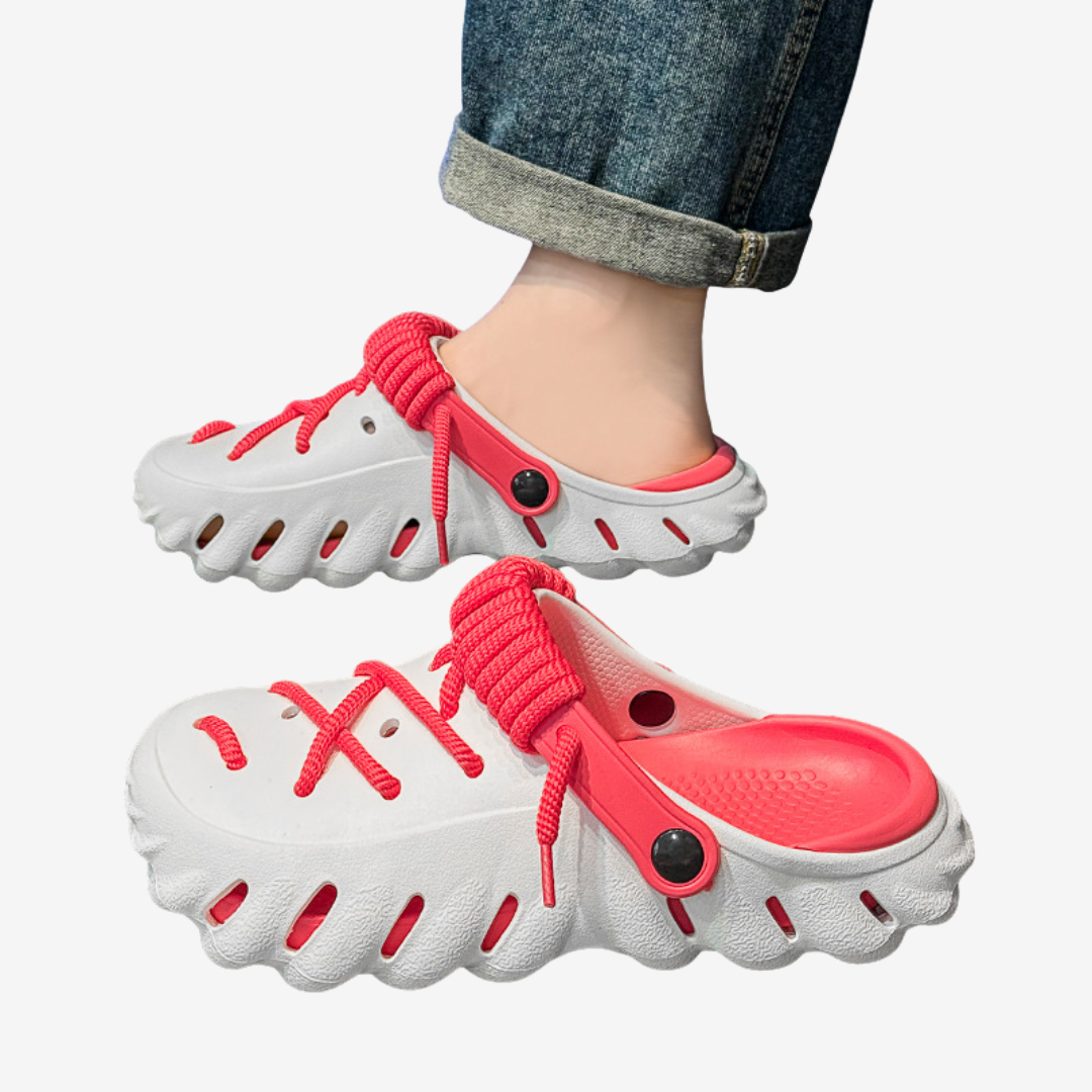 Amarine™ Trendy Lace-Up Clogs