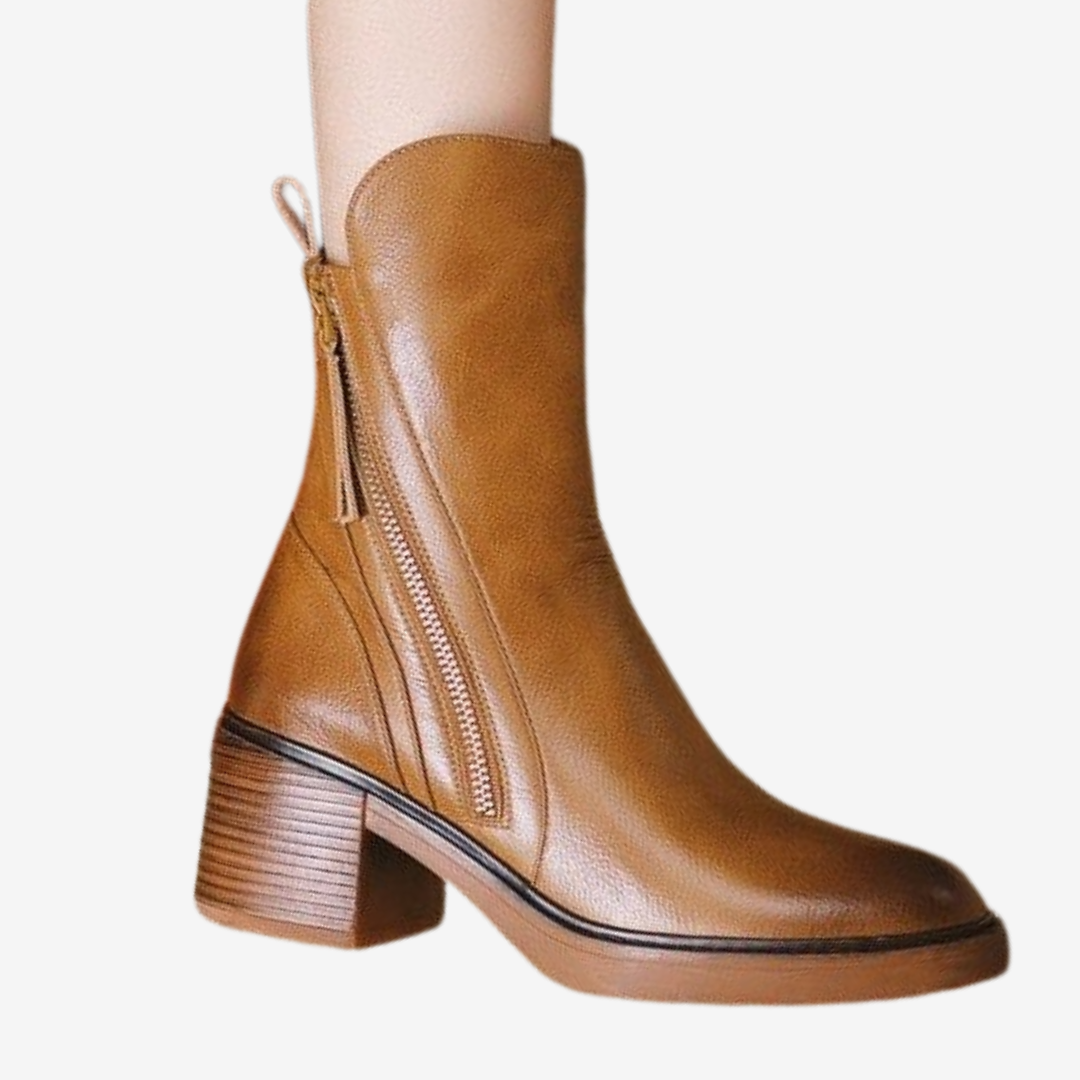 Calista™ Block-Heel Zip