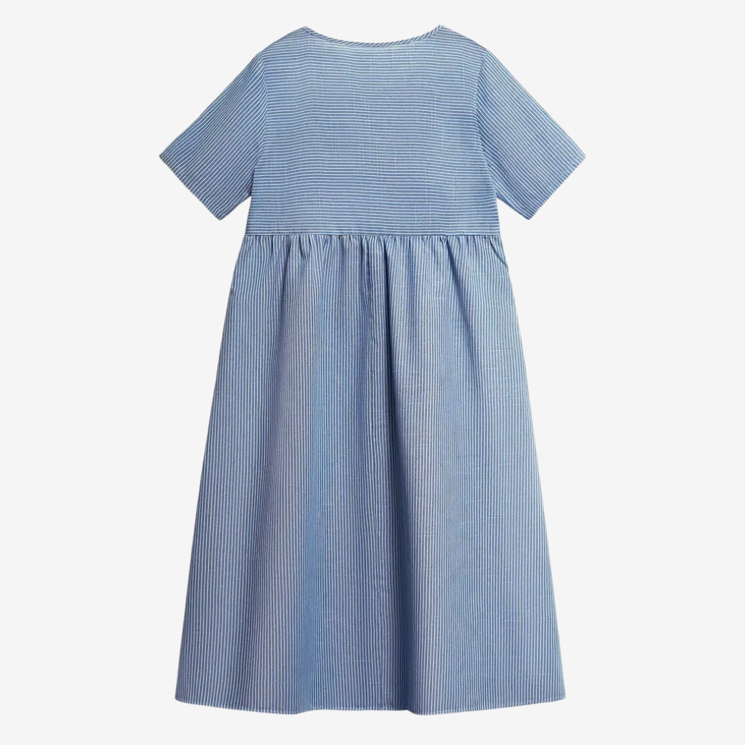 Liora™ Retro Striped Midi