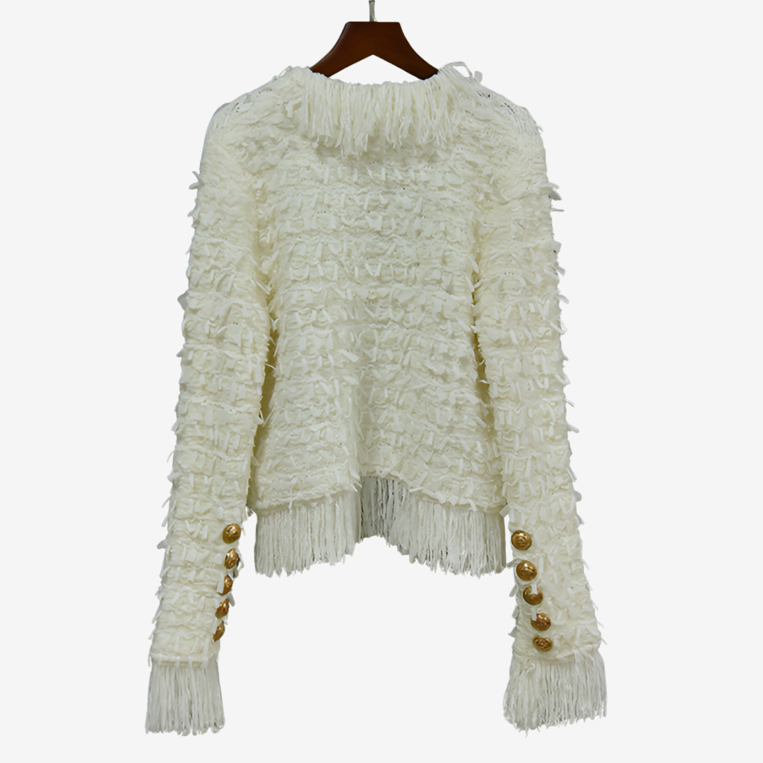 Maryvonne™ Chic Fringe Jacket