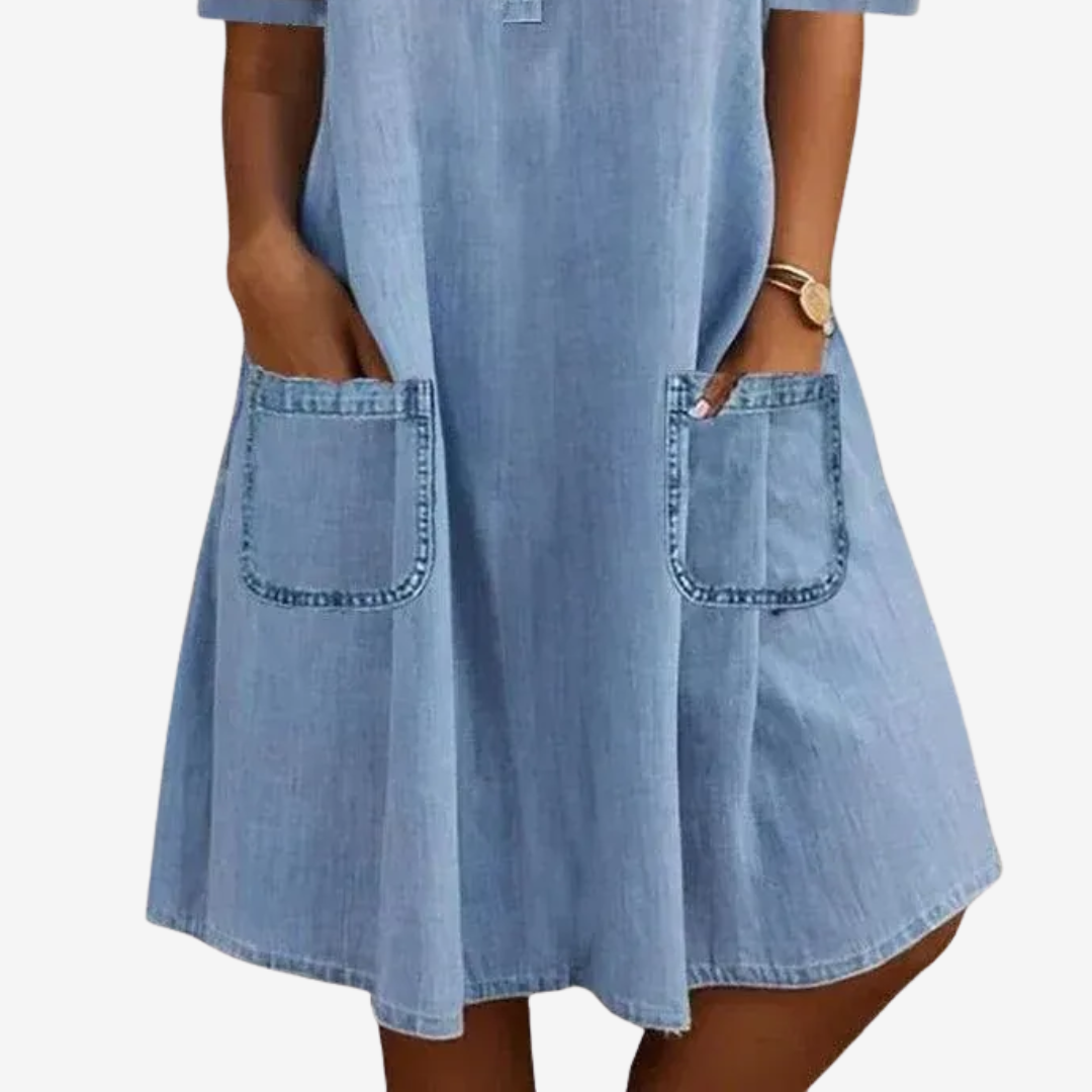 Ysée™ Casual Indigo Dress