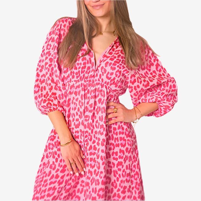 Rosetta™ Leopard print dress