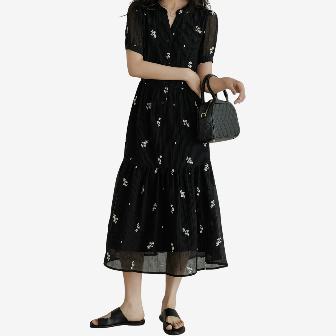 Mélania™ Black Flower