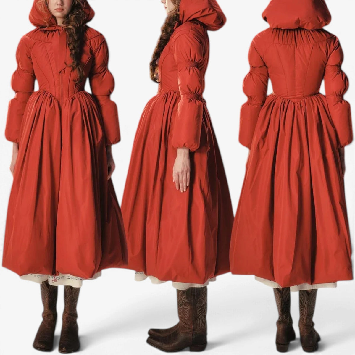 Ravenna™ Gothic Hooded Maxi Dress