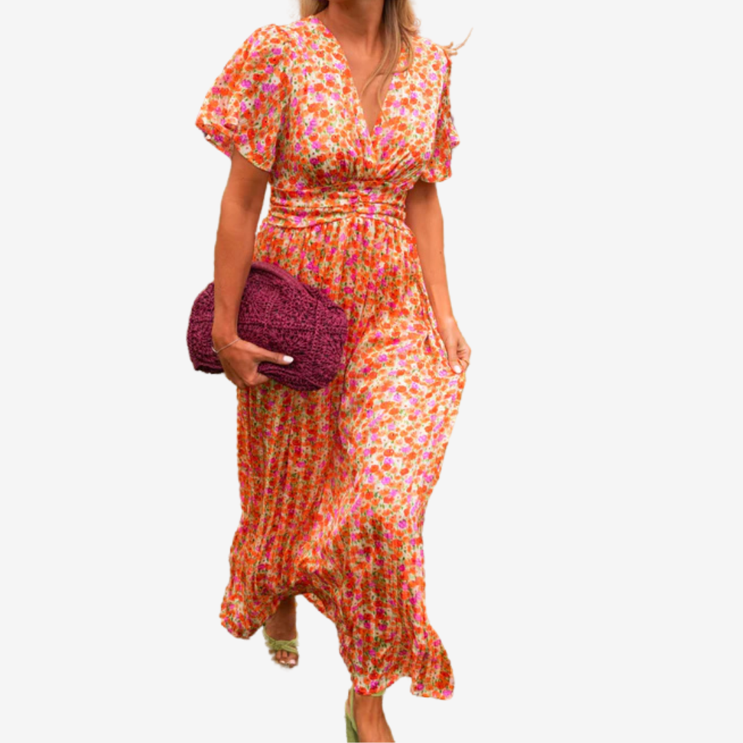 Lucie™ Sunset Bloom Dress