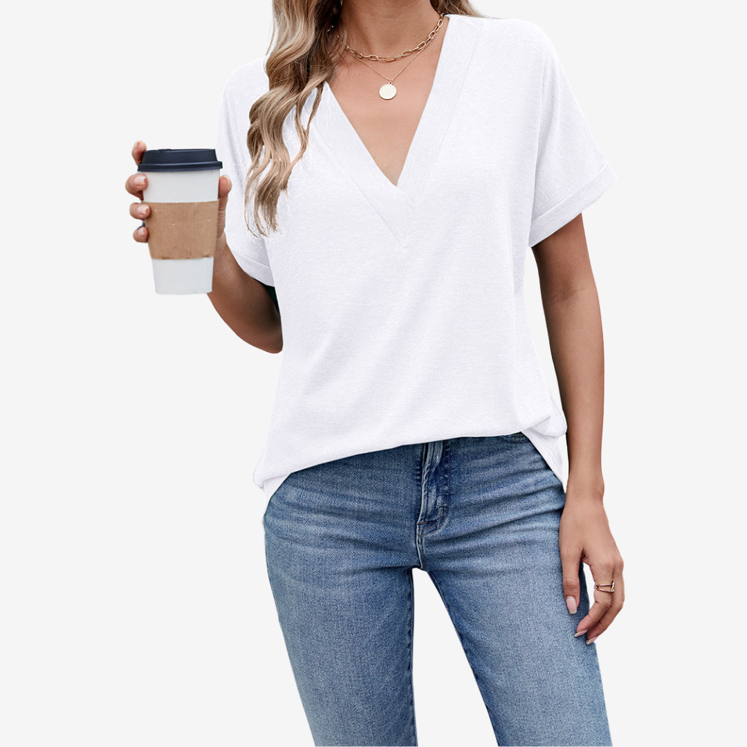 Giselle™ Casual V-neck