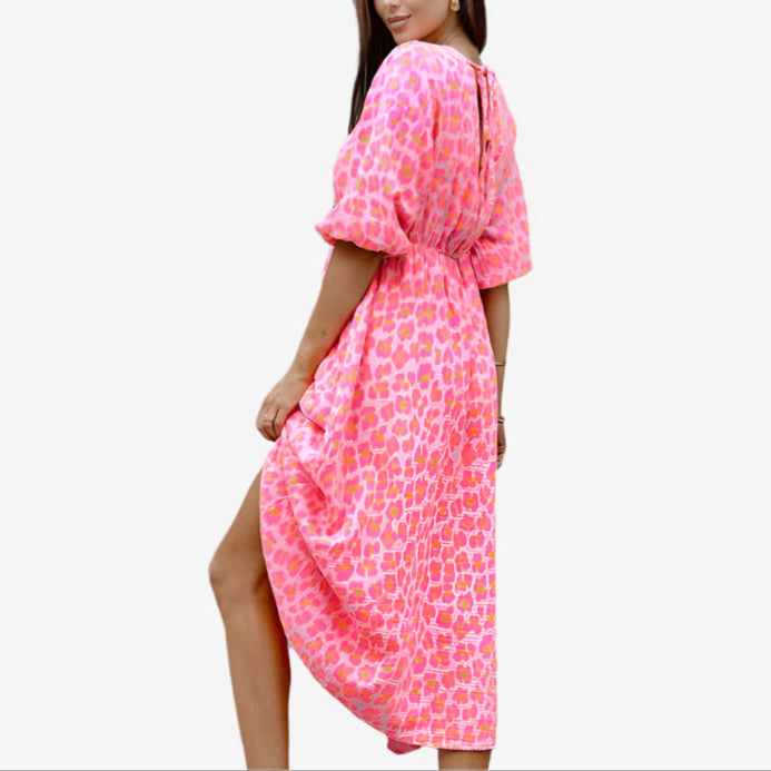 Rosetta™ Leopard print dress