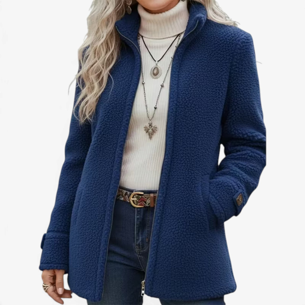 Freya™ Textured Collar Jacket