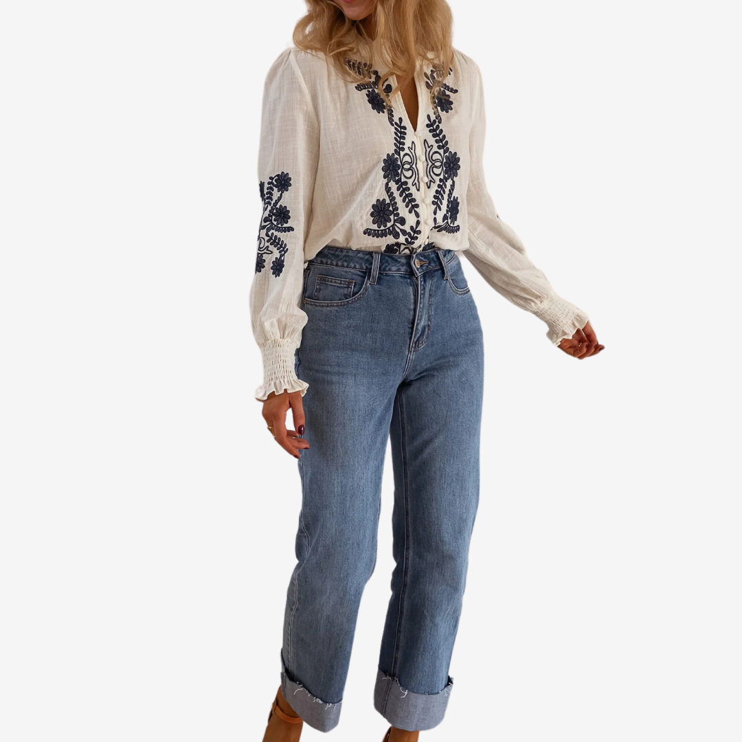 Isaure™ Embroidered Top
