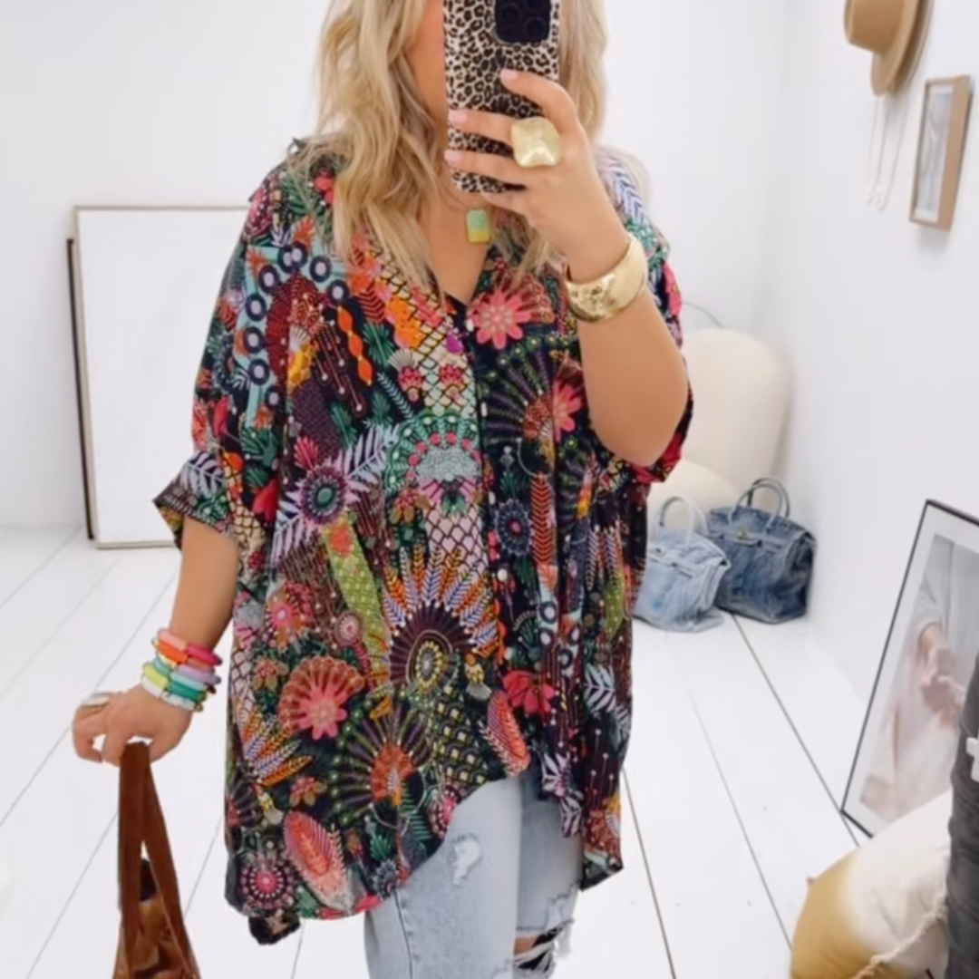 Fabiola™ Patchwork Shirt