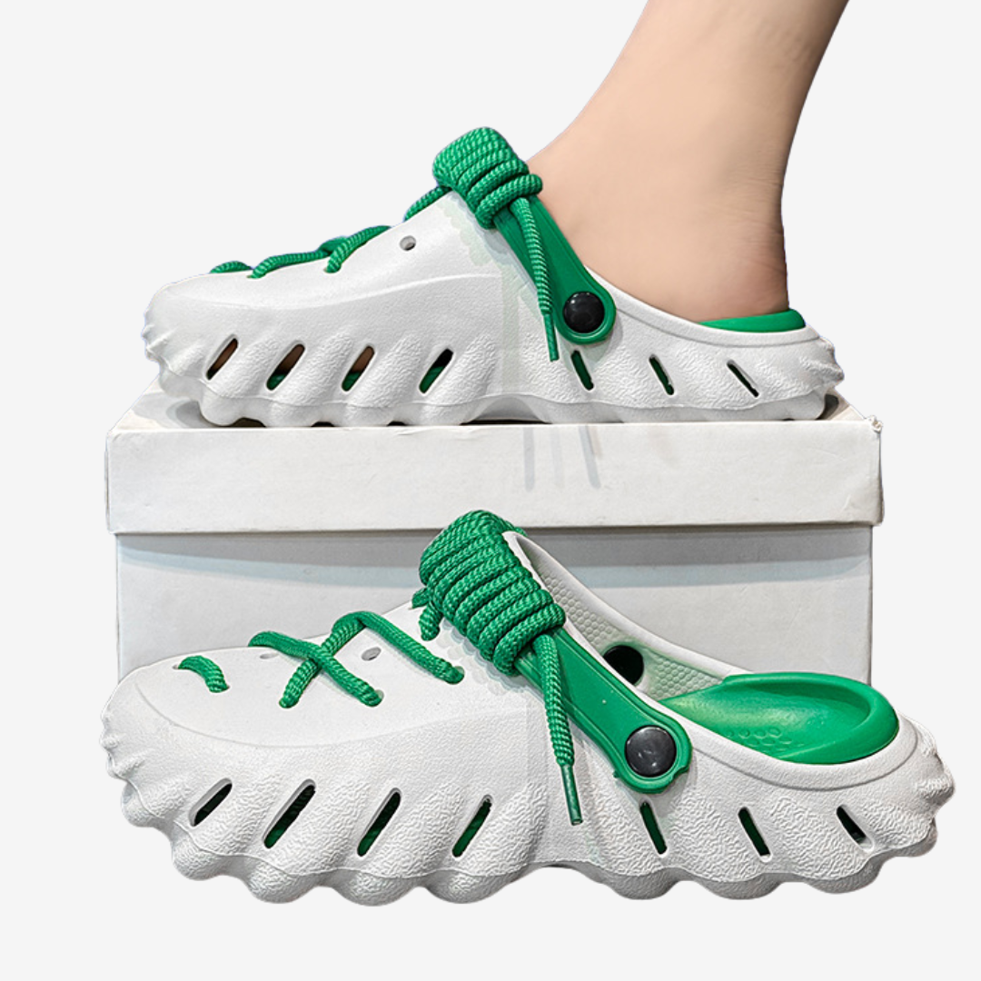 Amarine™ Trendy Lace-Up Clogs