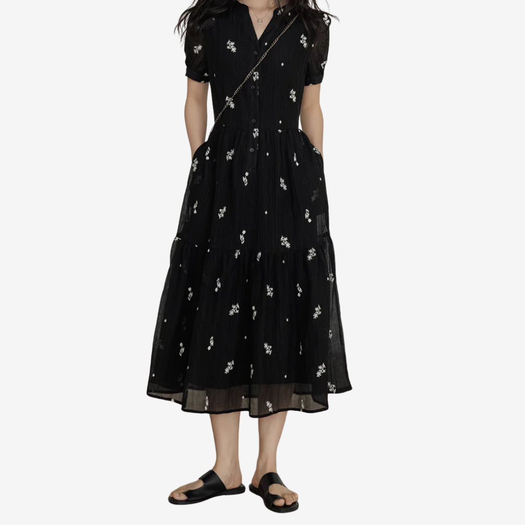 Mélania™ Black Flower