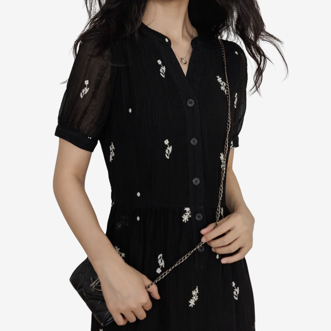 Mélania™ Black Flower