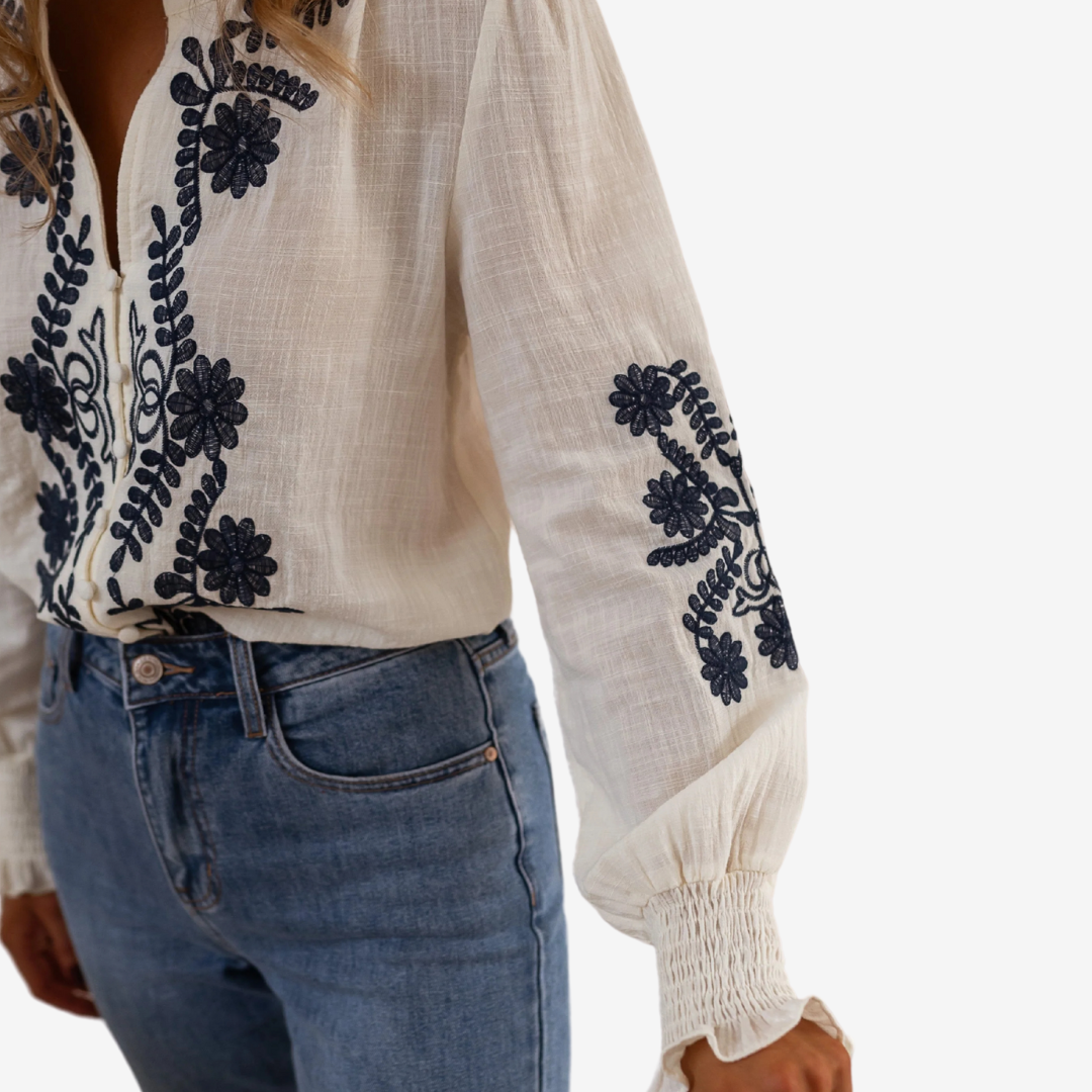 Isaure™ Embroidered Top