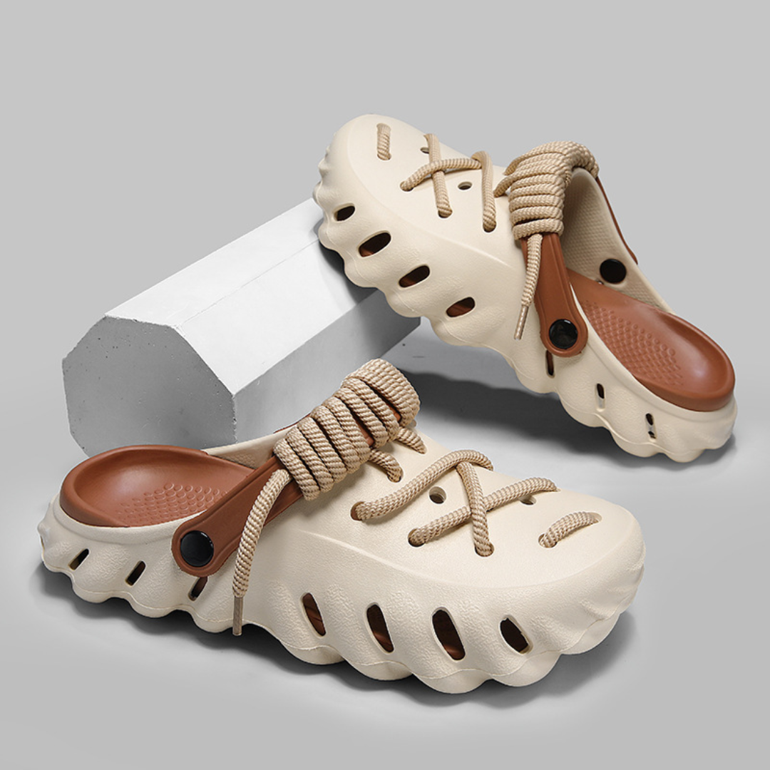 Amarine™ Trendy Lace-Up Clogs