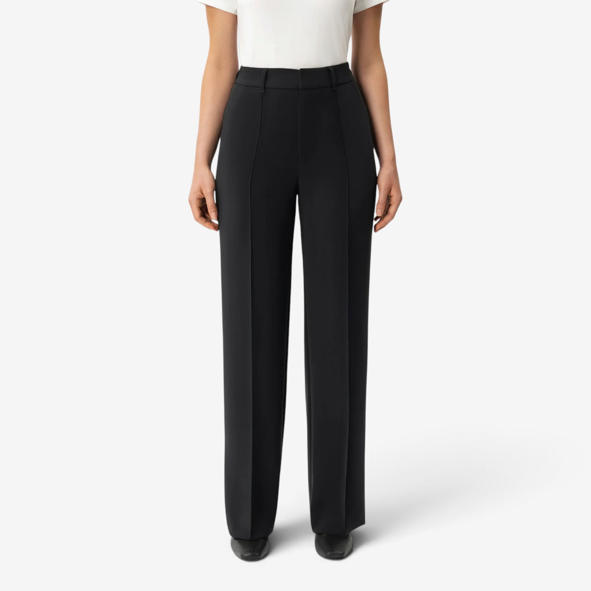Gisele™ Straight-Leg Pressed Trousers