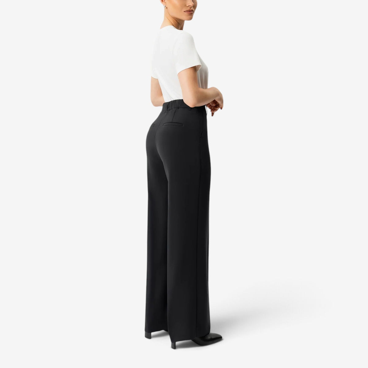 Gisele™ Straight-Leg Pressed Trousers