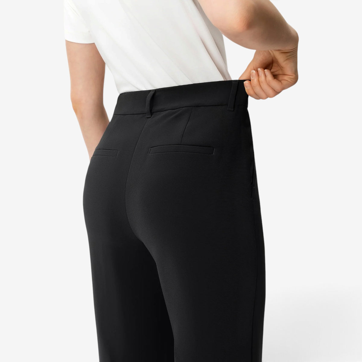 Gisele™ Straight-Leg Pressed Trousers
