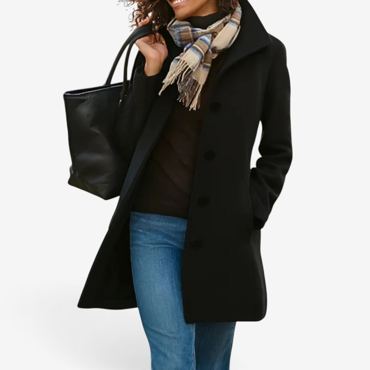 Josselyn™ Camel Wool-Blend Coat
