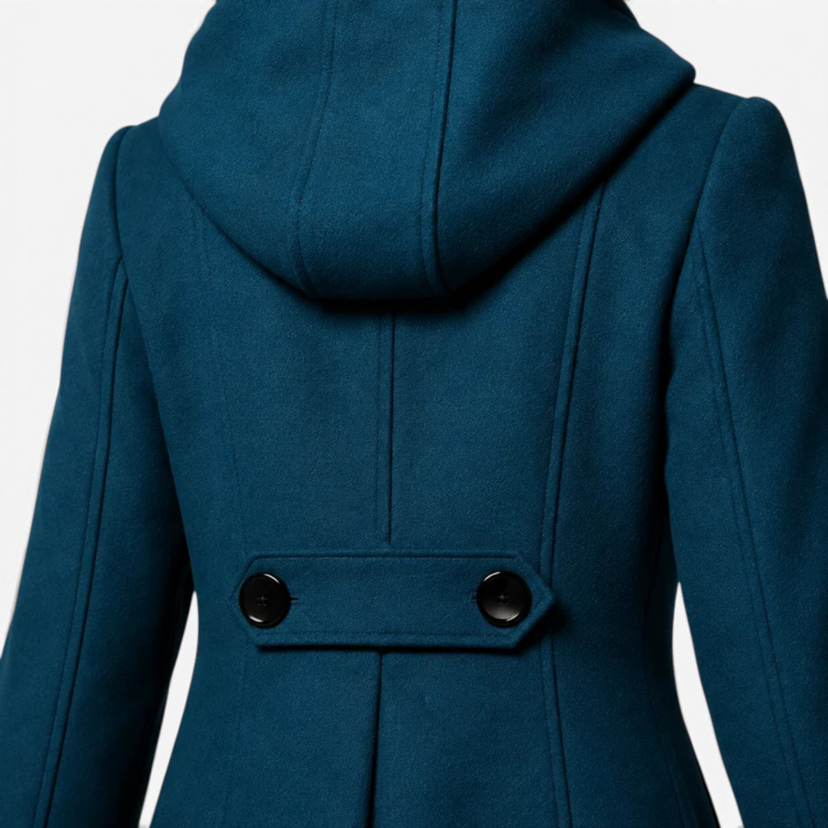 Beatrix™ Hooded Double-Breasted Coat