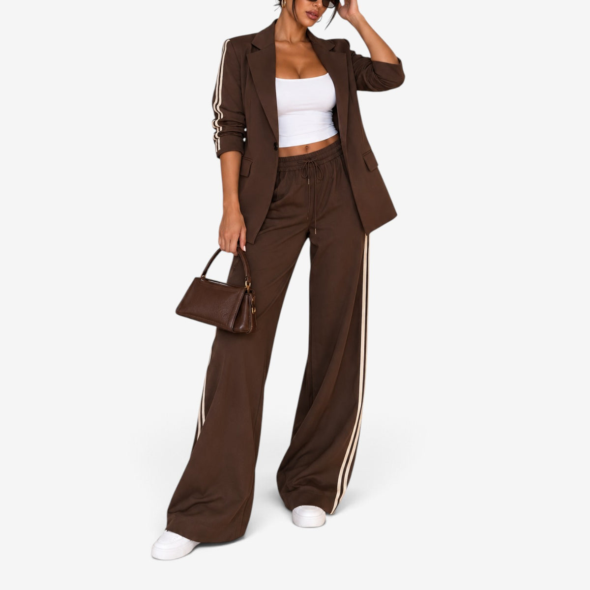 Livia™ Striped Blazer & Trouser Set