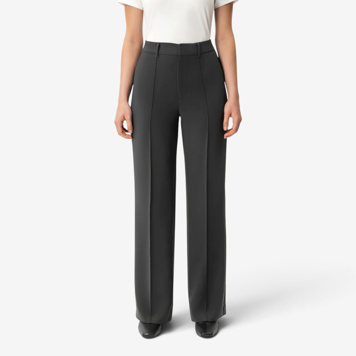 Gisele™ Straight-Leg Pressed Trousers