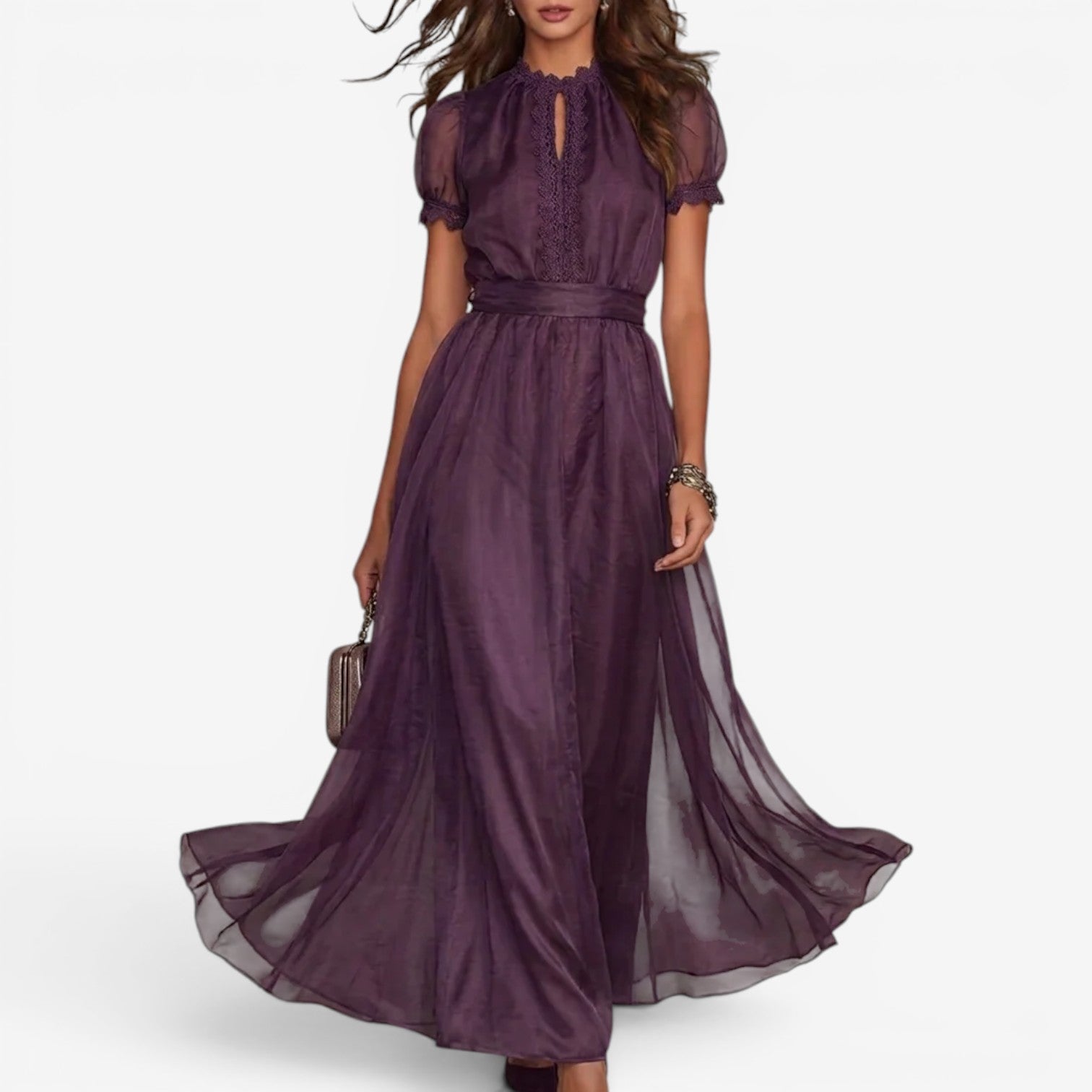 Avianna™ Long chiffon dress