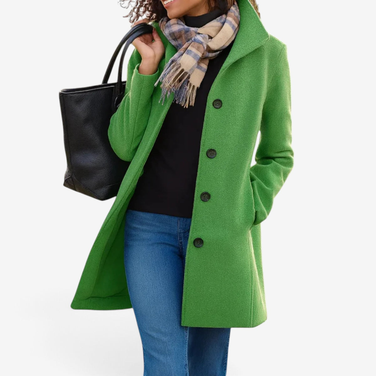 Josselyn™ Camel Wool-Blend Coat