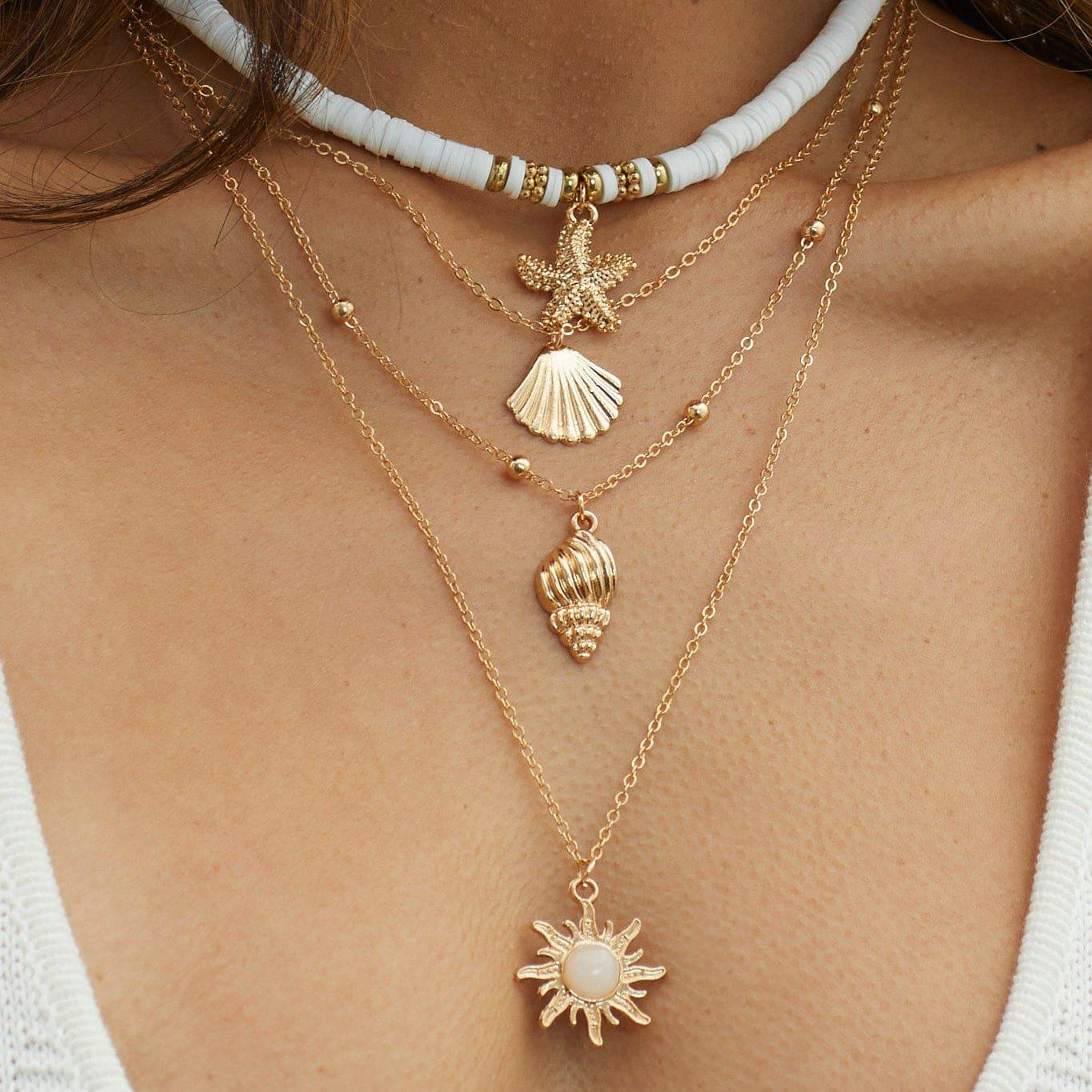 Jean™ Gold Jewelry Set