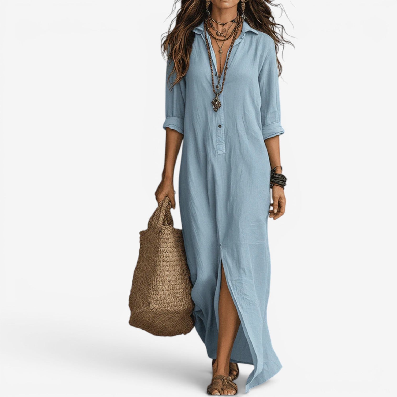 Amor™ Long shirt dress