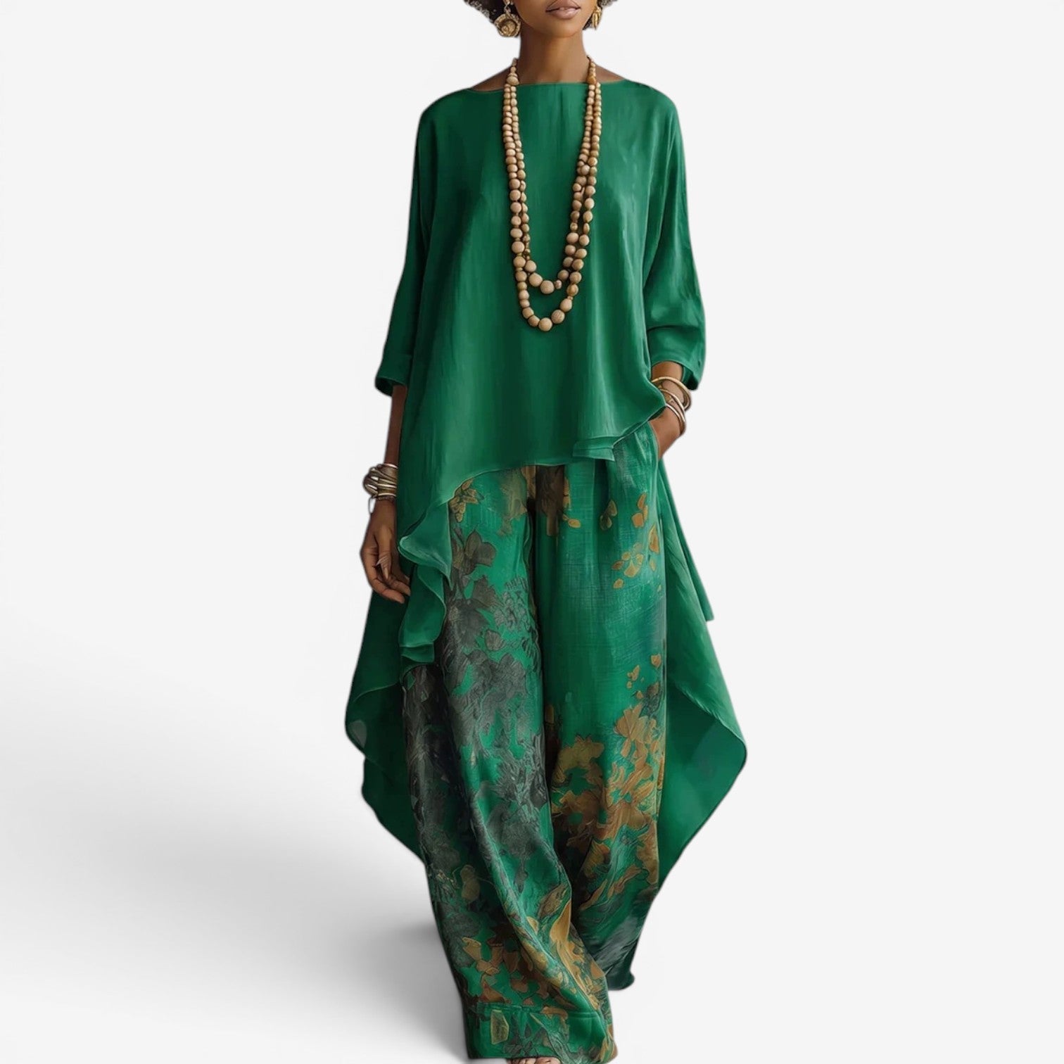 Klea™ Two-piece blouse set
